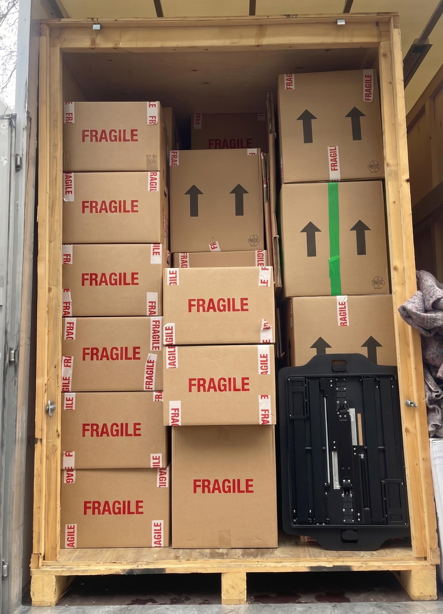 Storage options at Loughton Removals