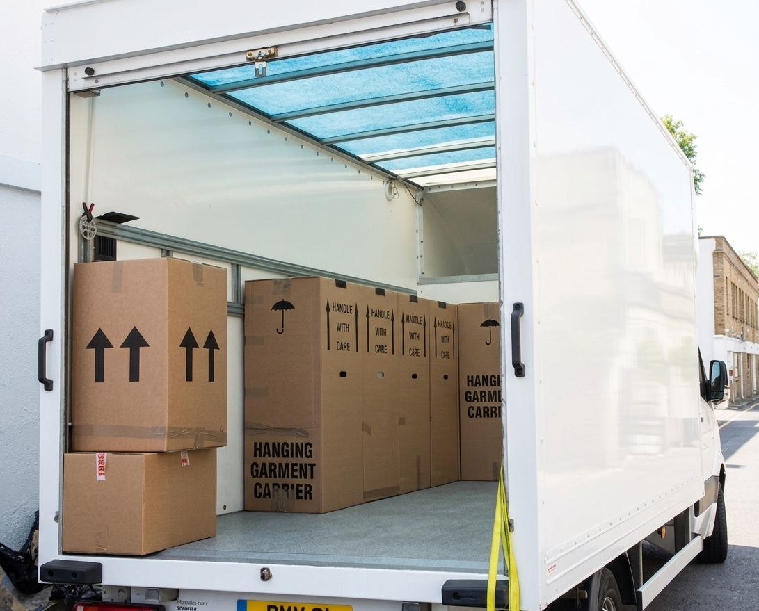 Removal van in Loughton for house removals